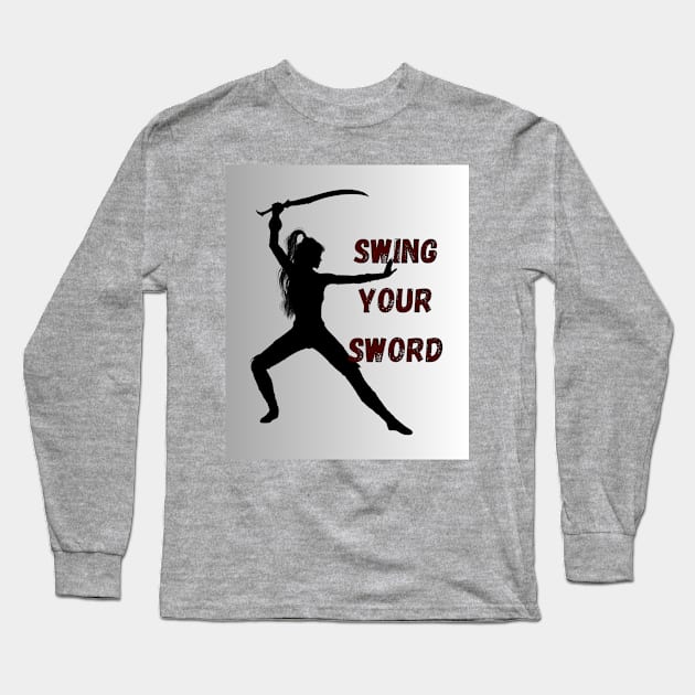 swing your sword Long Sleeve T-Shirt by Infi_arts